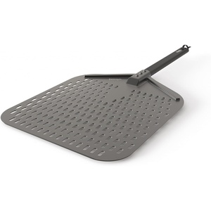 Ninja Woodfire OO101UK Pizza Peel for Outdoor Oven, Lightweight Perforated, Rust-Resistant for 30cm Pizzas, Black, BBQ or Grill, XSKOOVPZPLEUK
