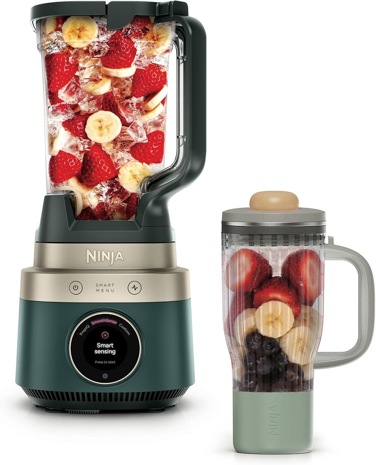 image:imageNinja CrushBOSS 3in1 Blender amp Food Processor 1850PW LB401BLEmerald Green