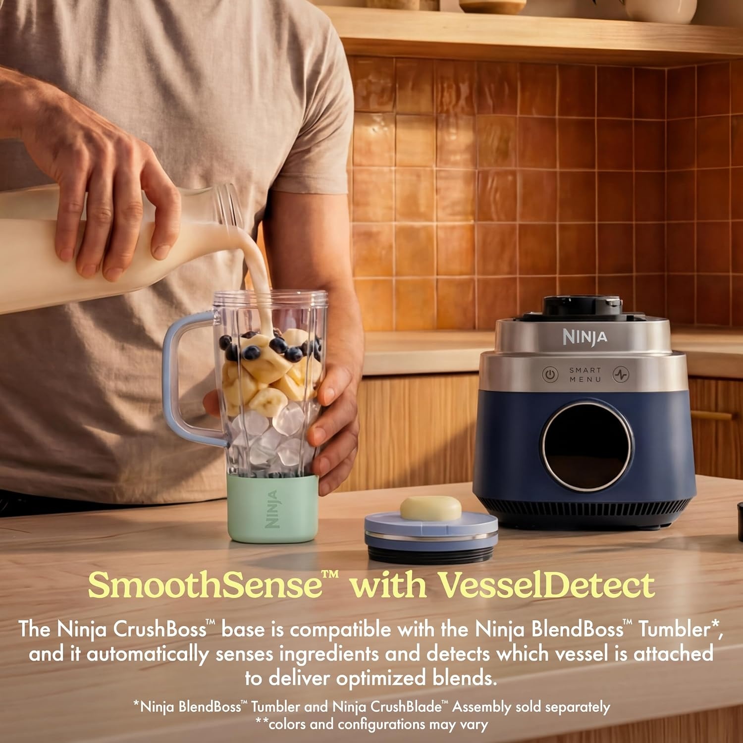 image:imageNinja CrushBOSS 3in1 Blender amp Food Processor 1850PW LB401BLMocha
