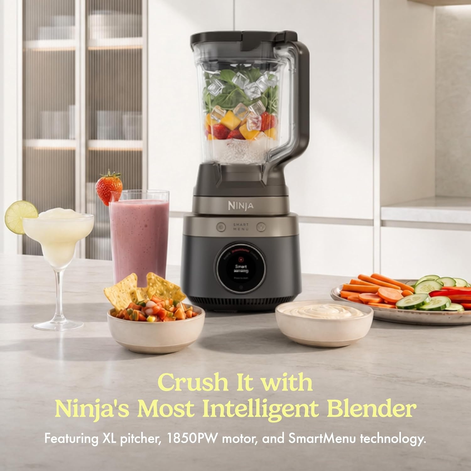 image:imageNinja CrushBOSS 3in1 Blender amp Food Processor 1850PW LB401BLOnyx