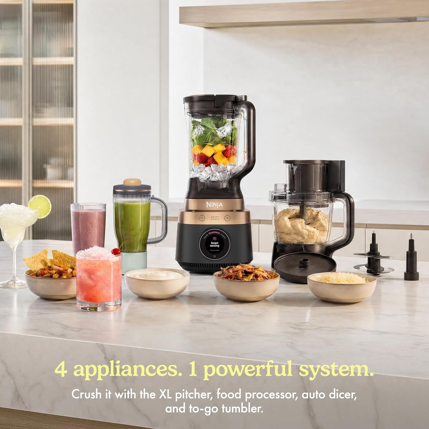 image:imageNinja CrushBOSS 3in1 Blender amp Food Processor 1850PW LB401BLOnyx