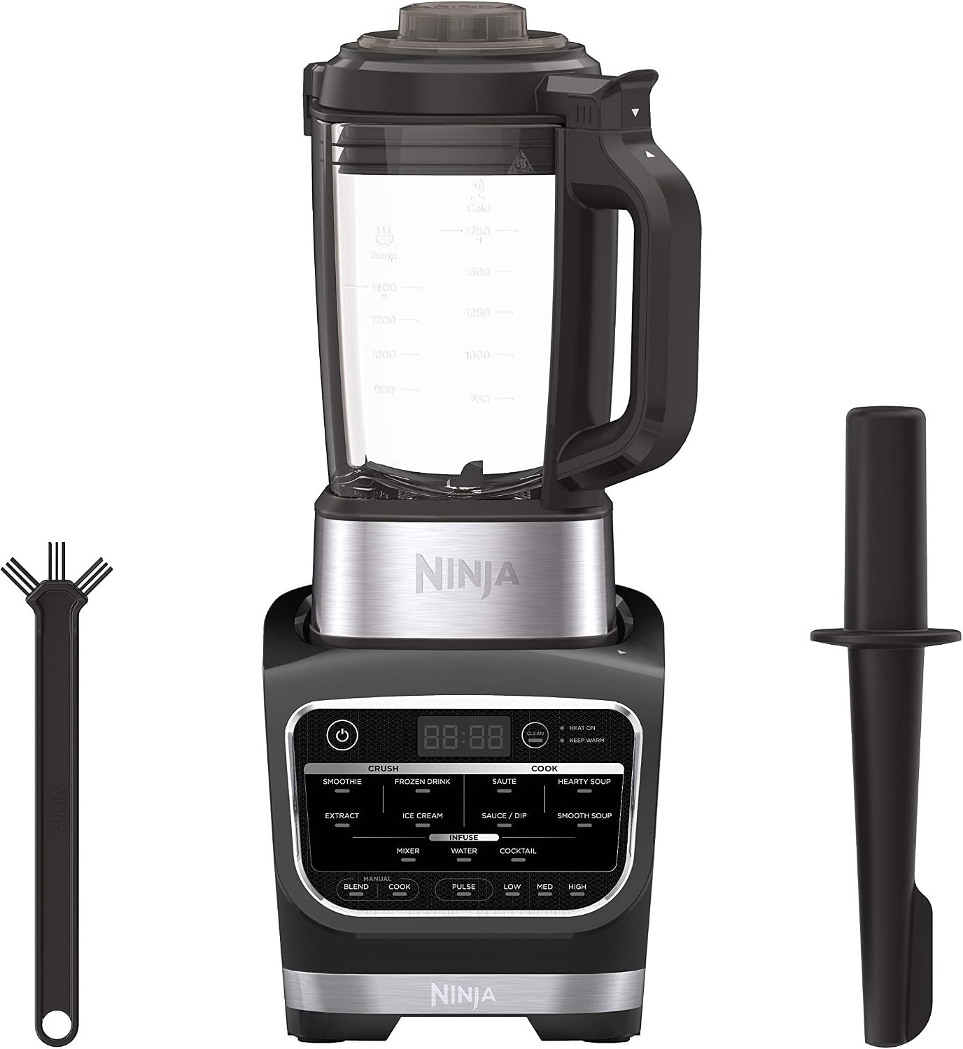 image:imageNinja HB150CHB152 Foodi HeatiQ Blender 64 oz Black
