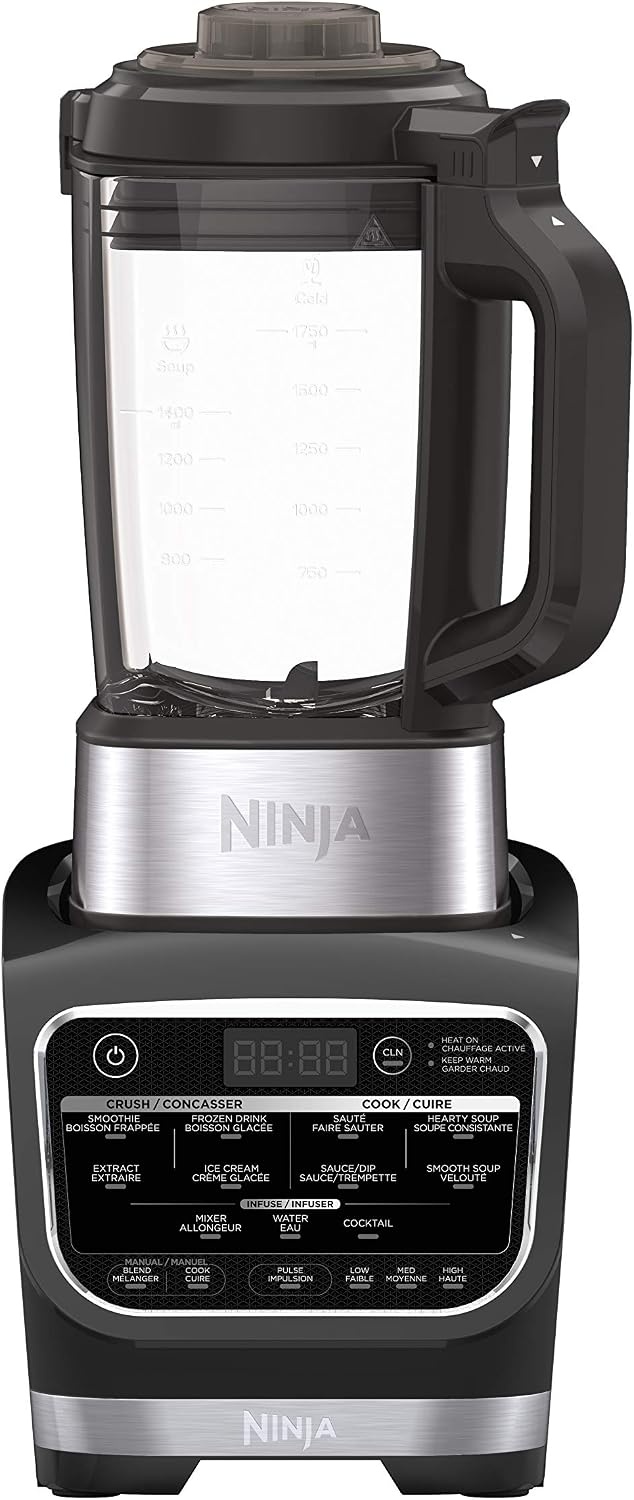 image:imageNinja HB150CHB152 Foodi HeatiQ Blender 64 oz Black