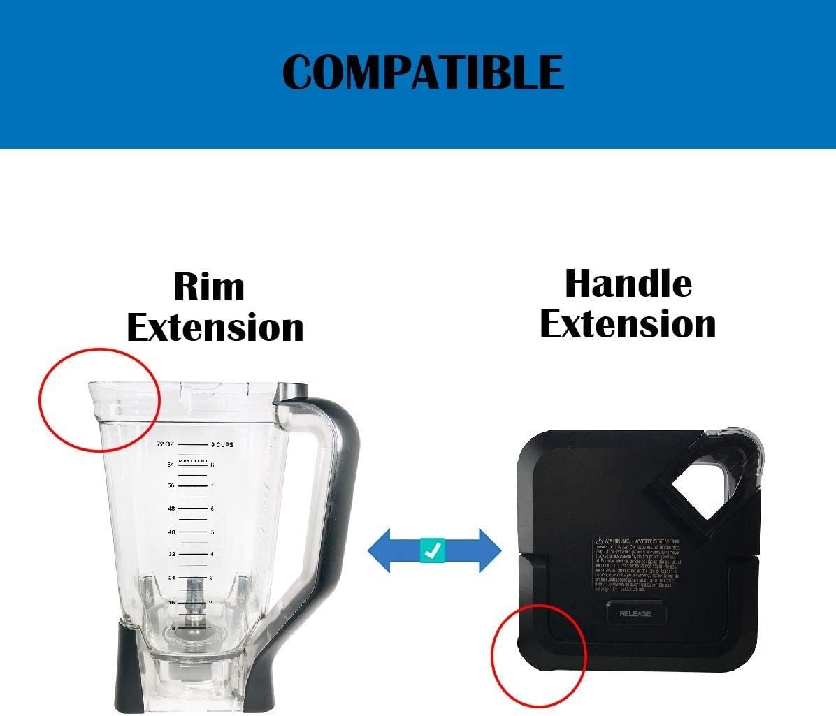 image:imageNinja Kitchen Systems 72 oz XL Pitcher Locking Lid Auto IQ only