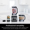 Ninja BN800 Professional Plus Kitchen System, 1400 WP, 5 Functions for Smoothies, Chopping, Dough & More with Auto IQ, 72-oz.* Blender Pitcher, 64-oz. Processor Bowl, 24-oz. To-Go Cup, Grey (Renewed)