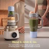 Ninja CrushBOSS 2-in-1 Blender & Tumbler, Amazon Exclusive Bone & Champagne