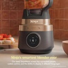 Ninja CrushBOSS 3-in-1 Blender & Food Processor, 1850PW, LB401BL(Mocha)