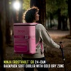 Ninja FrostVault™ Go Soft Backpack Cooler, Dry Storage, Petal Pink