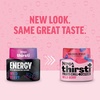 Ninja Thirsti Flavored Water Drops, FRUITI CHILL+ Wild Berry, Bold Fruit Flavor with Caffeine, Sparkling or Still, Zero Calories, Zero Sugar, Makes 17, 12oz drinks, 3 Pack, WCFWDBRAM