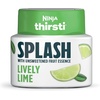 Ninja Thirsti Flavored Water Drops, SELTZER Lime, Crisp and Refreshing Sparkling Water, Zero Calories, Zero Sugar, Zero Sweeteners, Makes 20, 12oz drinks, 3 Pack, WCFLIMAM