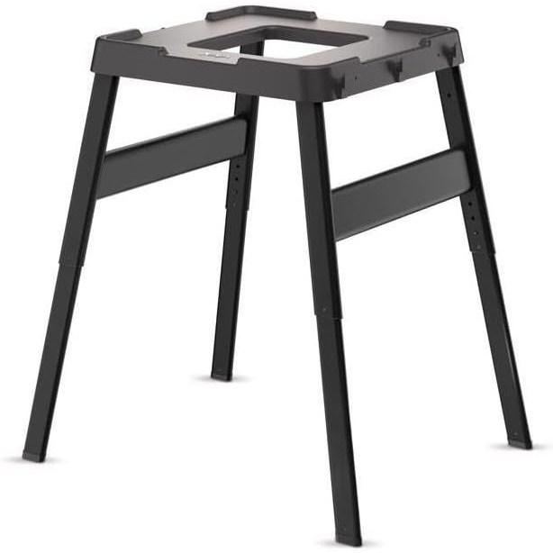image:imageNinja Adjustable Outdoor Stand 3 Height Levels Utensil Holder BlackAdjustable Stand