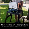Ninja Adjustable Outdoor Stand, 3 Height Levels, Utensil Holder, Black(Adjustable Stand)