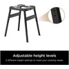 Ninja Adjustable Outdoor Stand, 3 Height Levels, Utensil Holder, Black(Adjustable Stand)