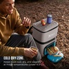 Ninja FrostVault Go Outdoor Flexible 23L Cooler Backpack for 36 Cans with Cold Dry Zone 2 Ice Packs for Hiking Camping Sand Beige FF136EUUKCS
