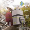Ninja FrostVault Go Outdoor Flexible 23L Cooler Backpack for 36 Cans with Cold Dry Zone 2 Ice Packs for Hiking Camping Sand Beige FF136EUUKCS